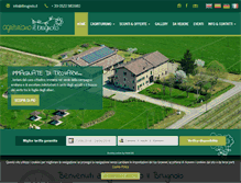 Tablet Screenshot of ilbrugnolo.it